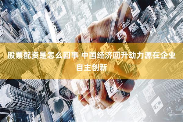 股票配资是怎么回事 中国经济回升动力源在企业自主创新