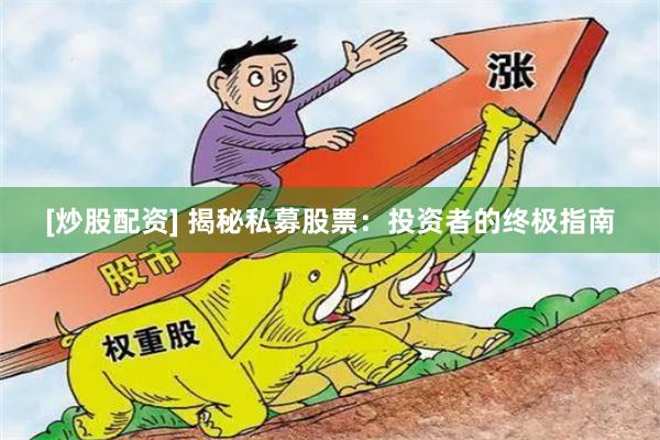 [炒股配资] 揭秘私募股票：投资者的终极指南