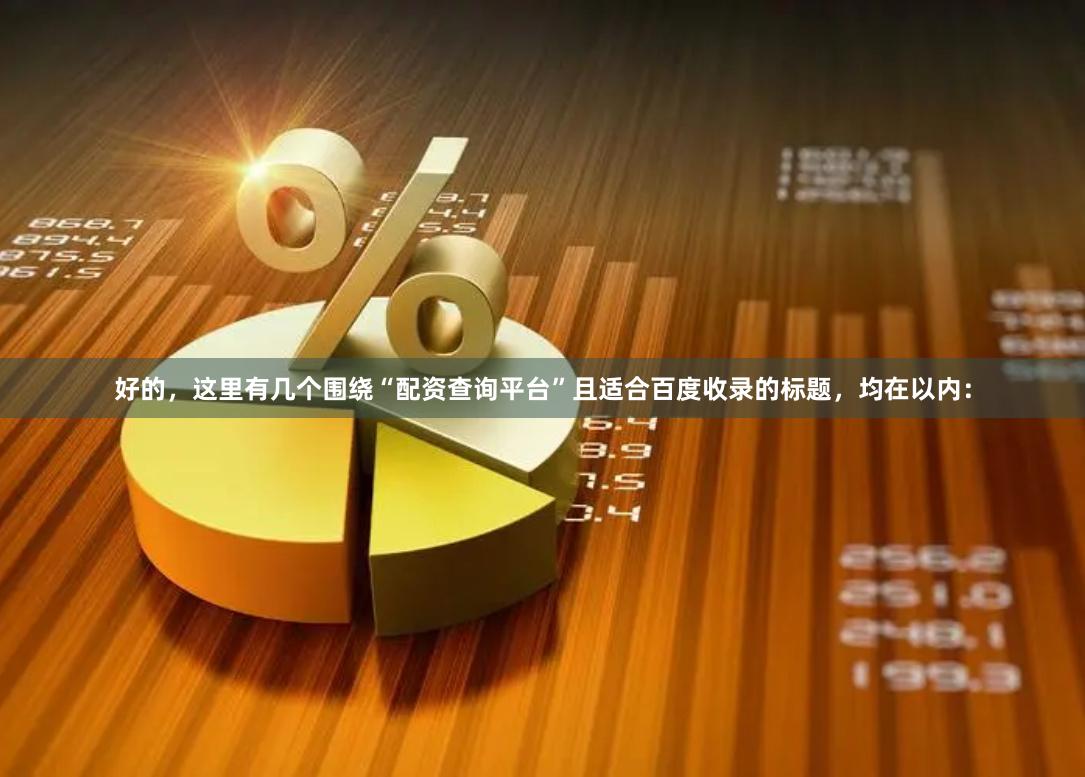好的，这里有几个围绕“配资查询平台”且适合百度收录的标题，均在以内：